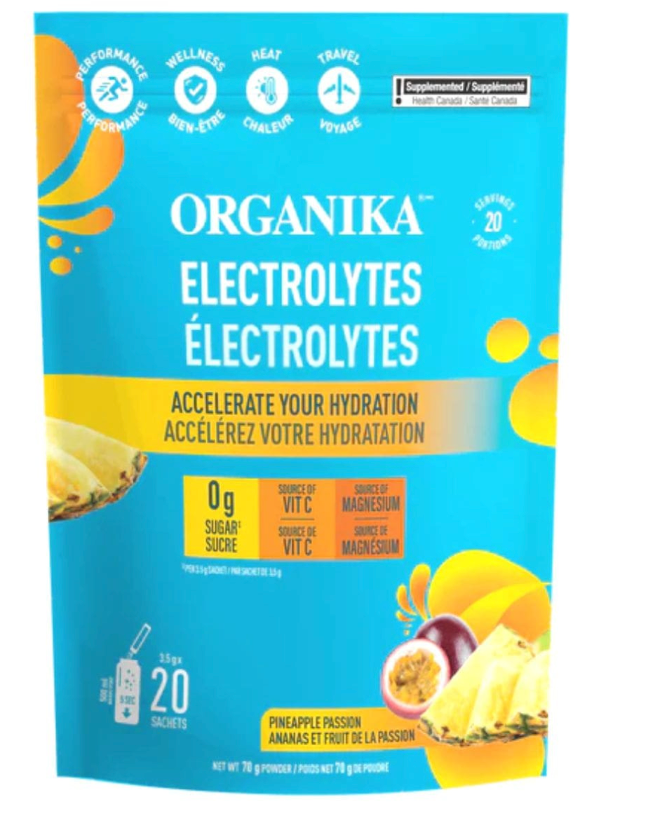 Electrolytes Sachets (20 pack) - Pineapple Passion by Organika