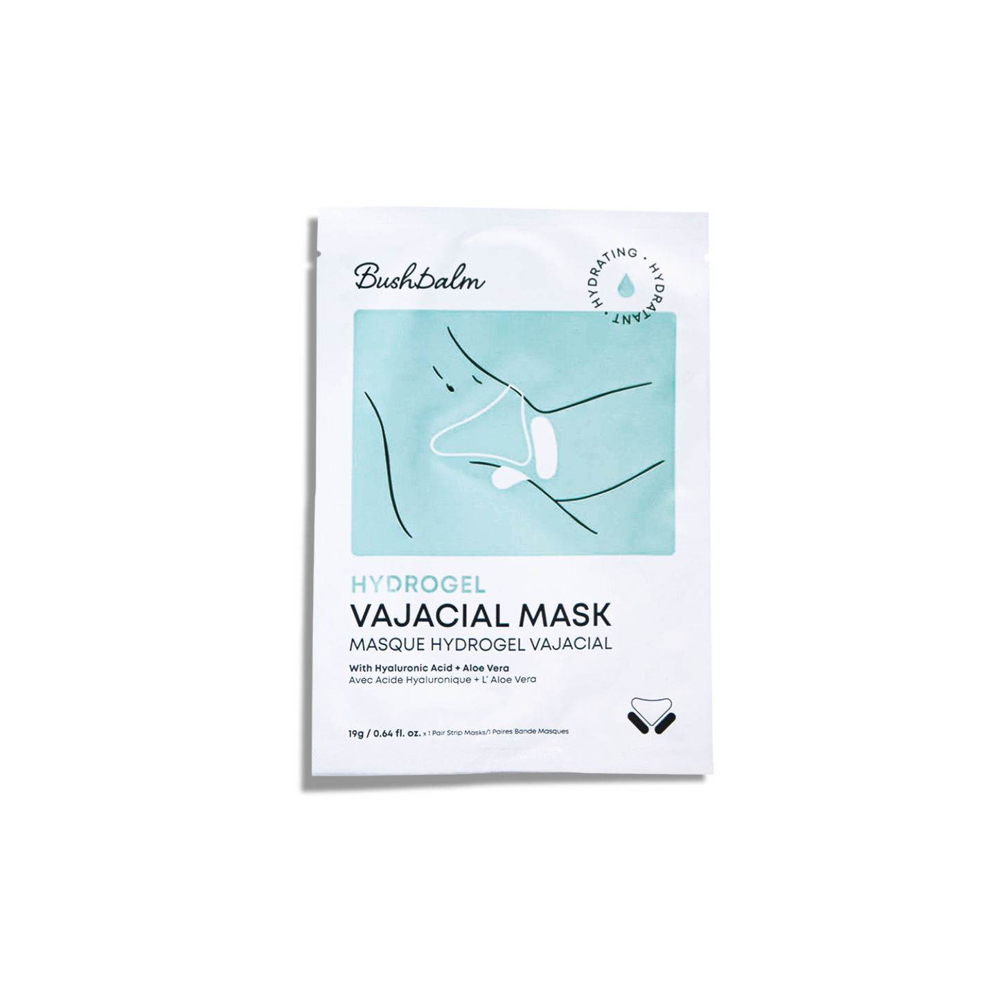 Masque Hydrogel BANDES par BushBalm