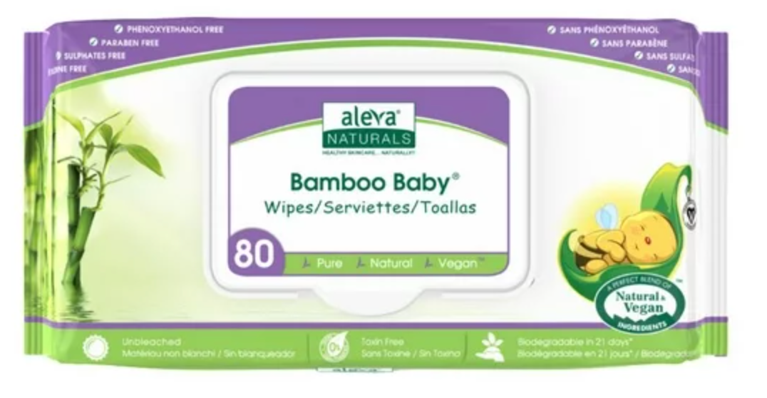 Aleva Bamboo Wipes