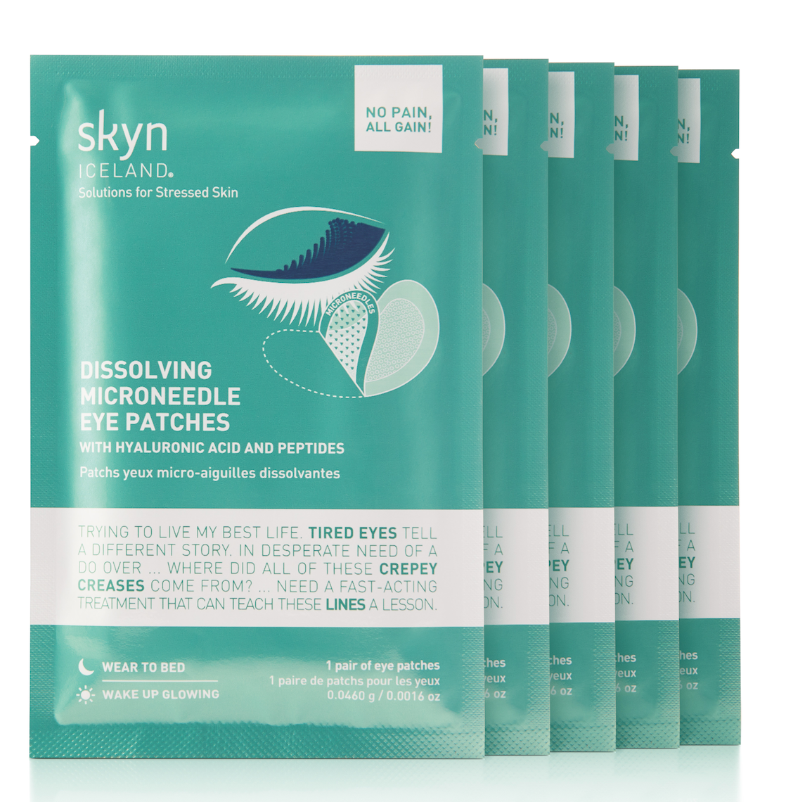 Dissolving Microneedle Eye Patches By Skyn Iceland Fuzz Wax Bar 7201