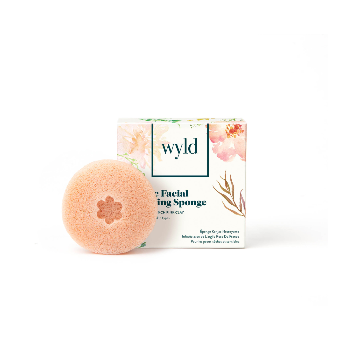 Éponge Konjac de Wyld Skincare