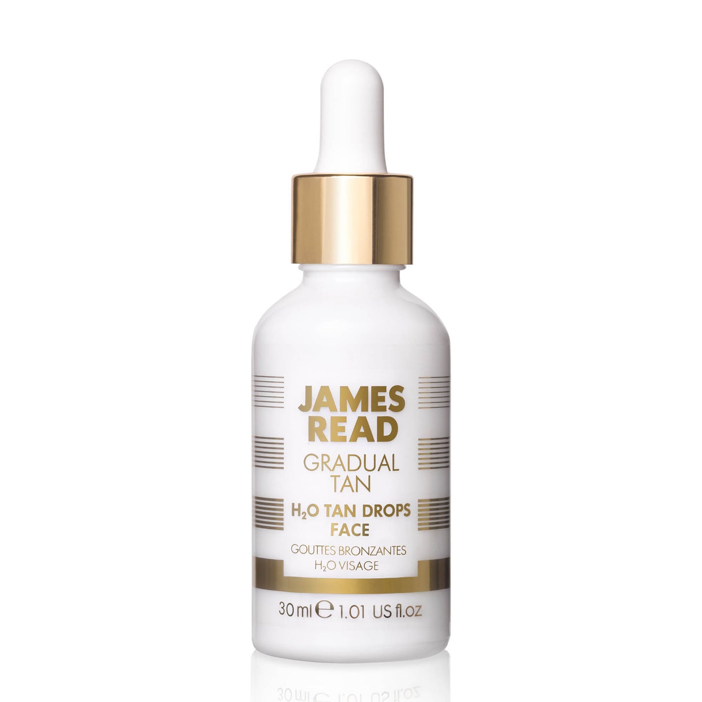 H2O Tan laisse tomber le visage de James Read