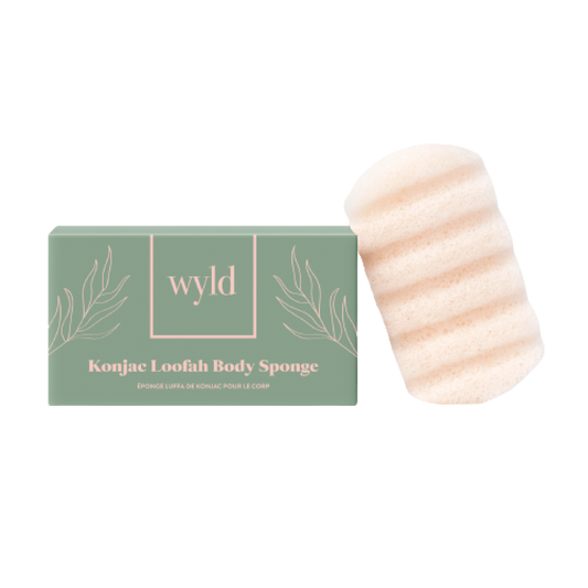 Konjac Body Loofah Sponge by Wyld Skincare